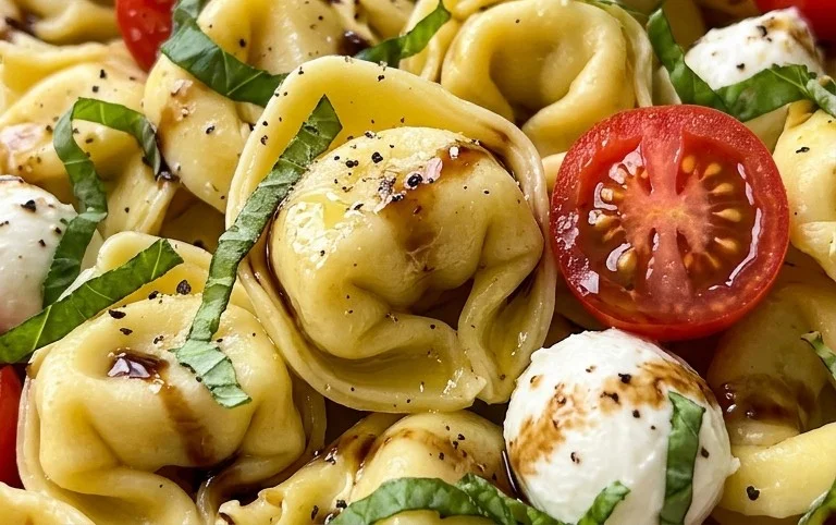 Tortellini Caprese Salad