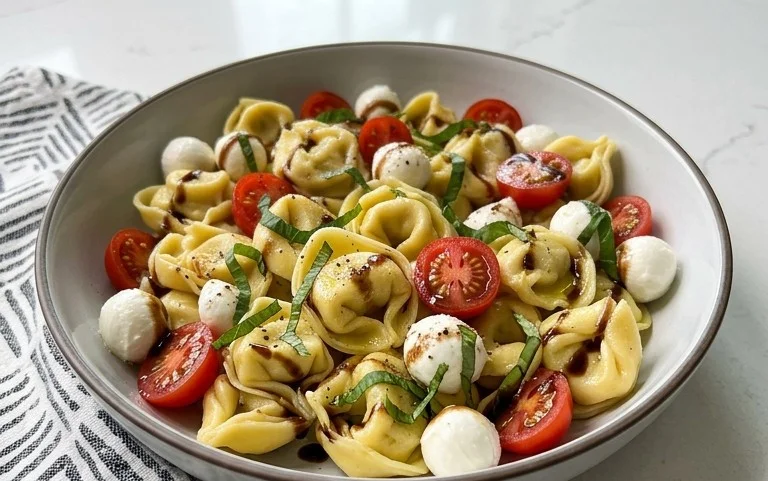 Tortellini Caprese Salad