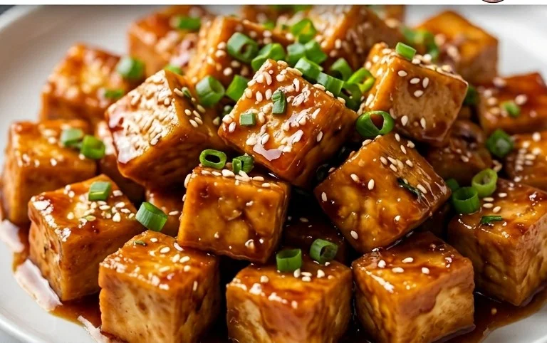 Honey Garlic Tofu