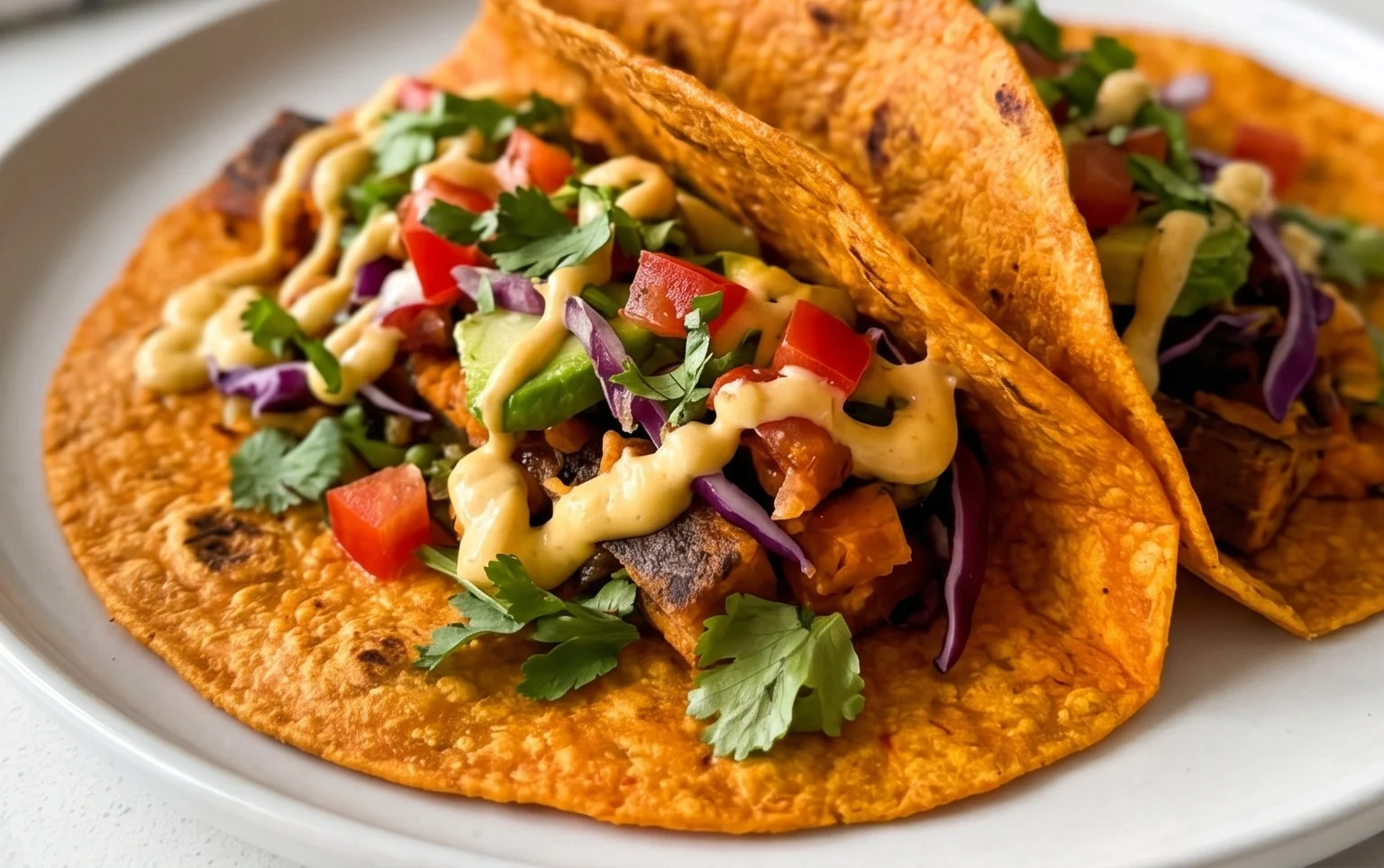 Sweet Potato Tortillas (Gluten-Free Vegan Wraps)