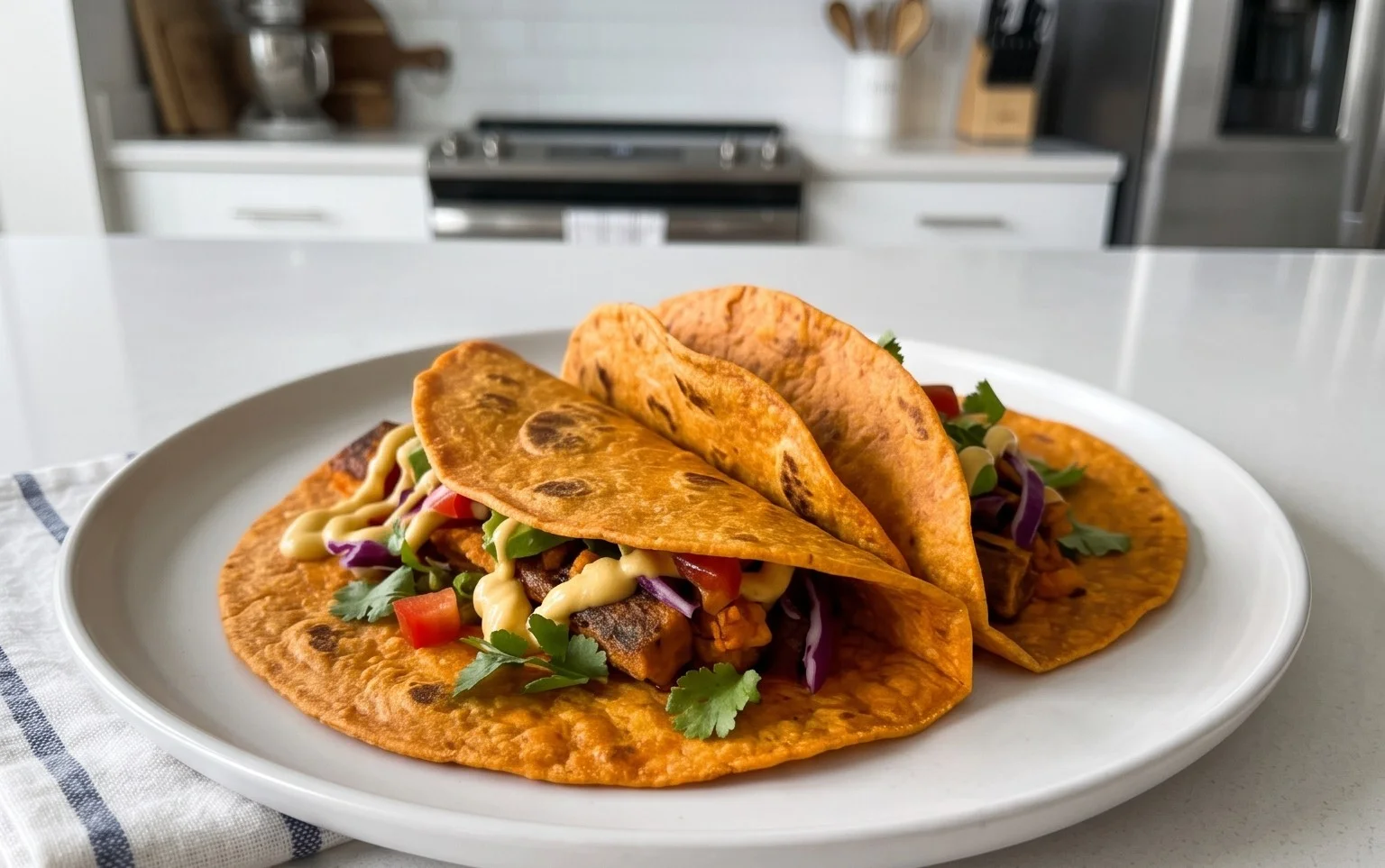 Sweet Potato Tortillas (Gluten-Free Vegan Wraps)