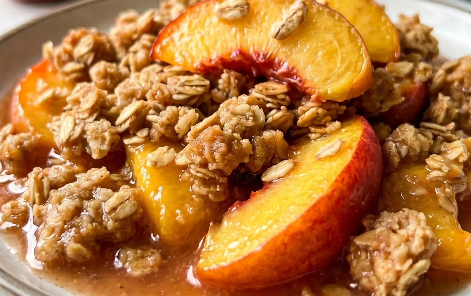 Peach Crisp