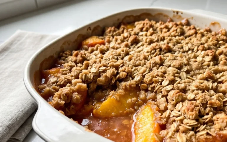Peach Crisp
