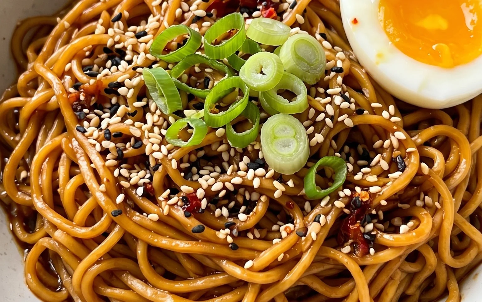 Easy Saucy Ramen Noodles