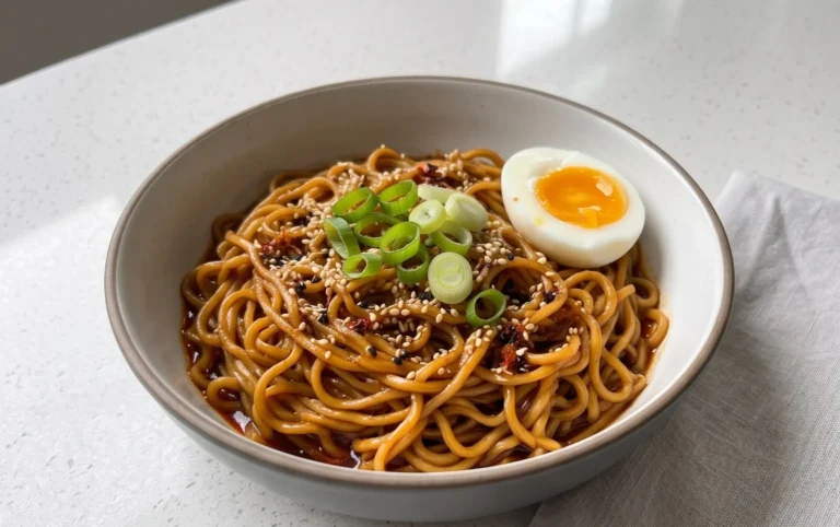 Easy Saucy Ramen Noodles