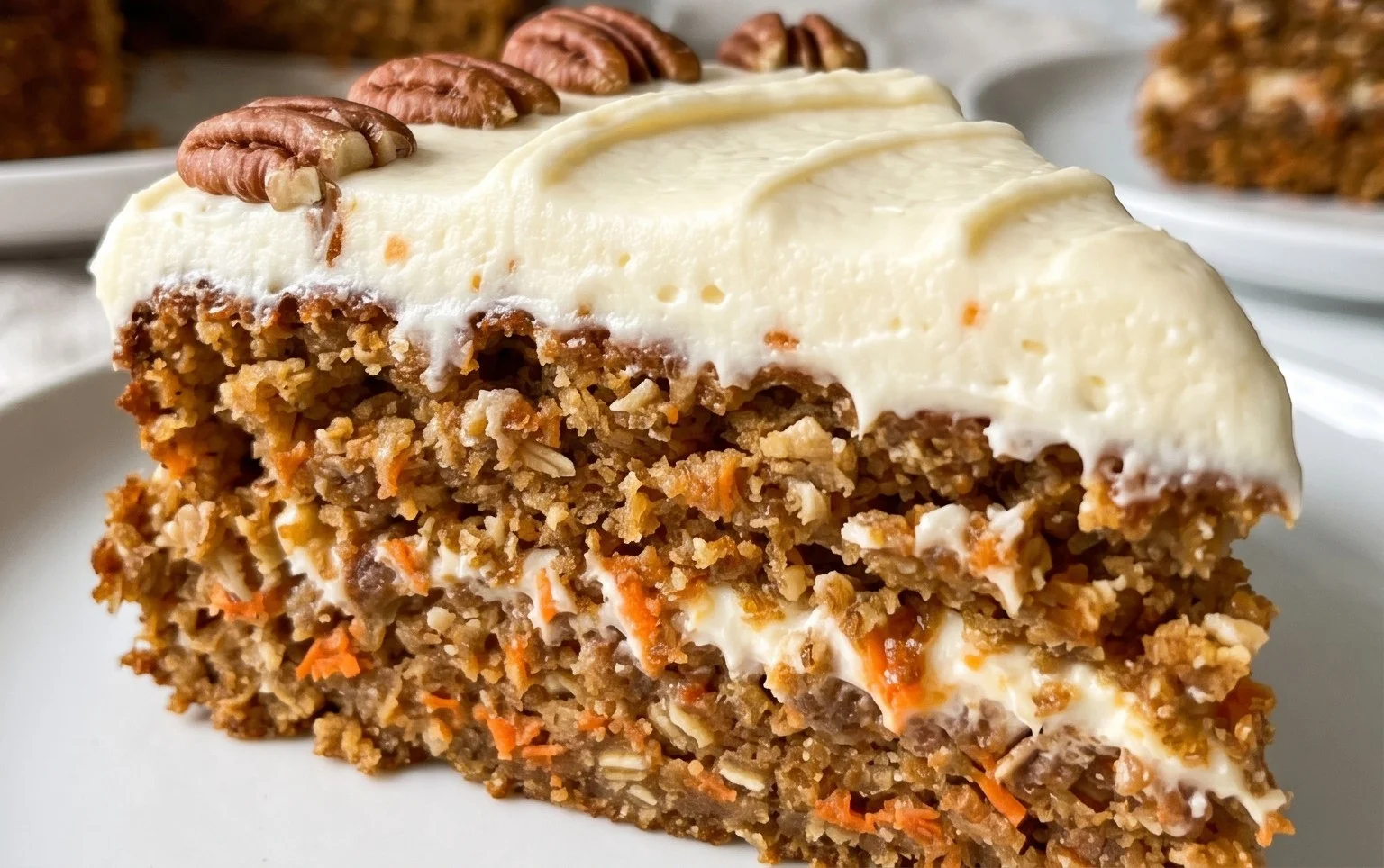 Easy Flourless Oatmeal Carrot Cake Recipe