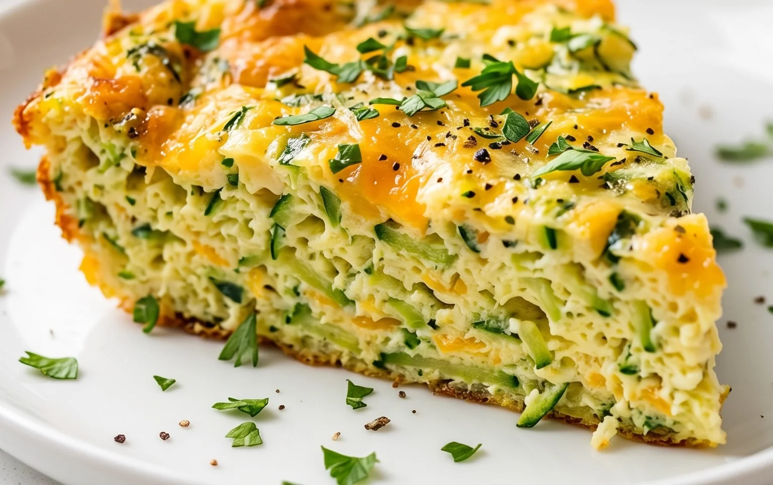Crustless Zucchini Quiche Recipe