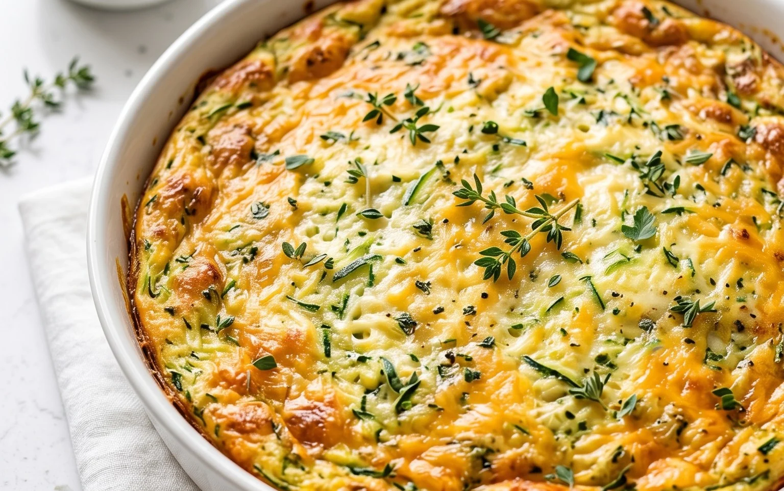 Crustless Zucchini Quiche Recipe