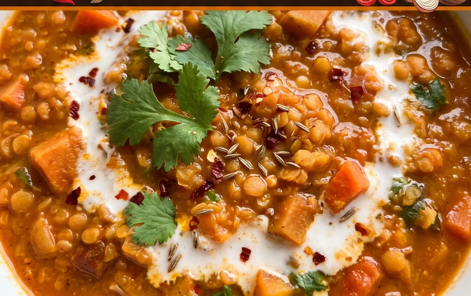 Spicy Red Lentil Curry