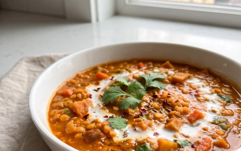Spicy Red Lentil Curry
