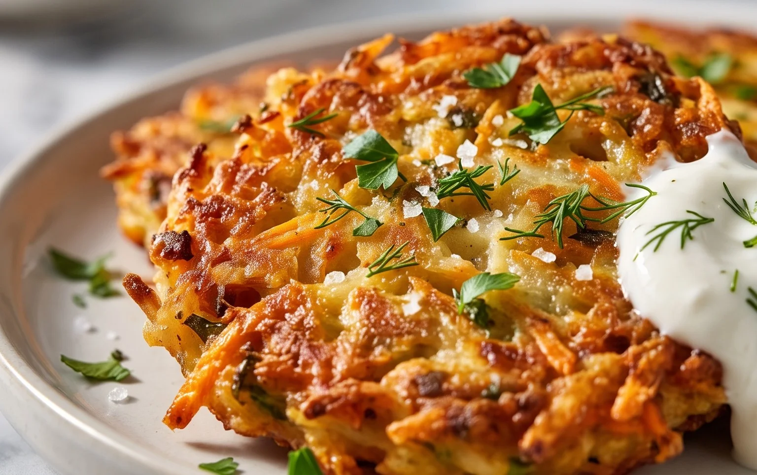 Vegetable Potato Fritters