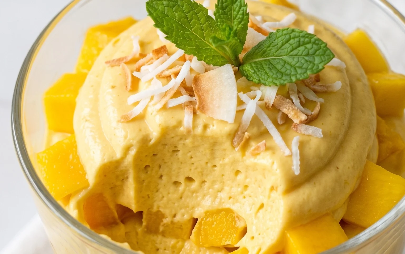 Vegan Mango Mousse