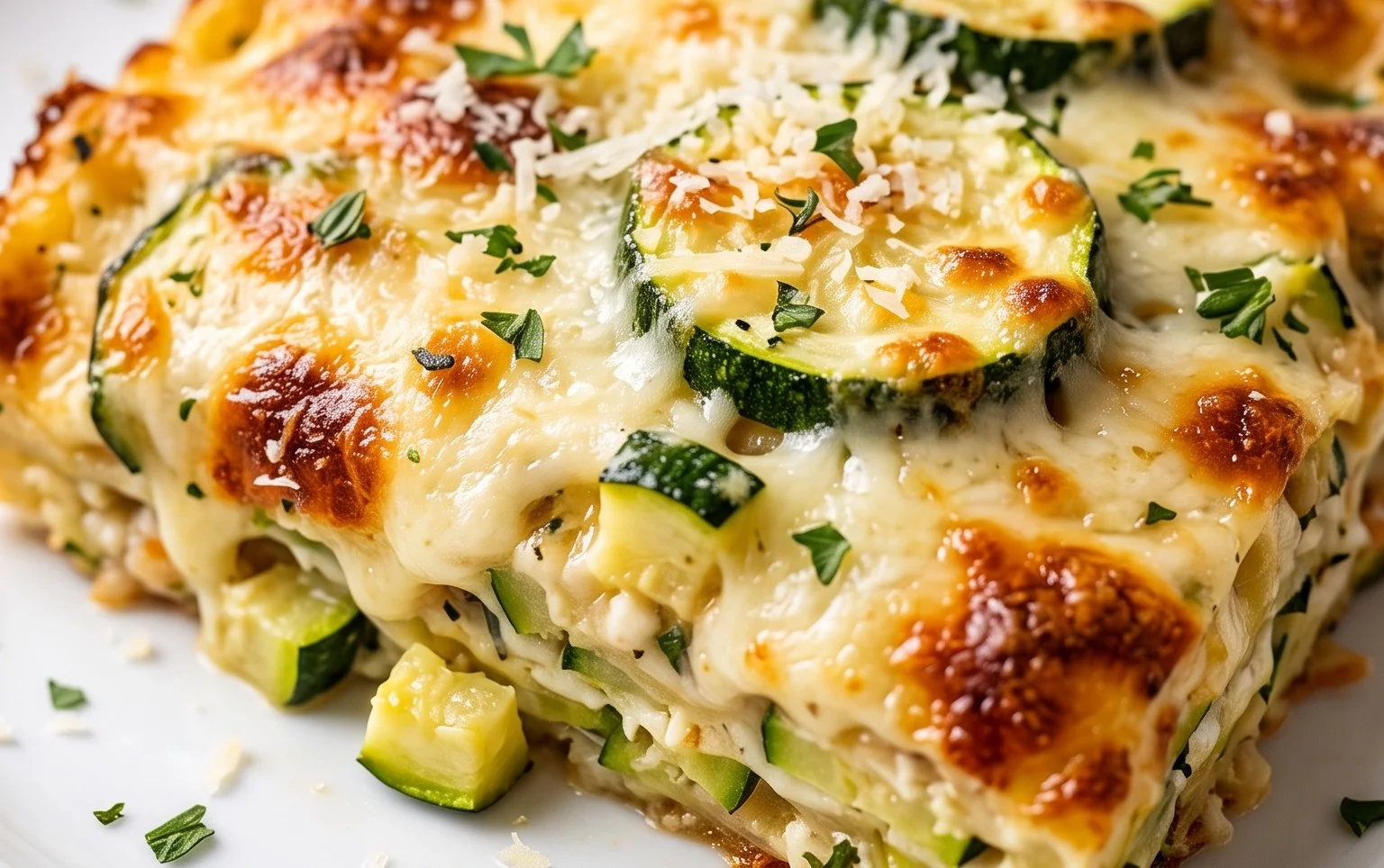 Baked Zucchini and Cheese