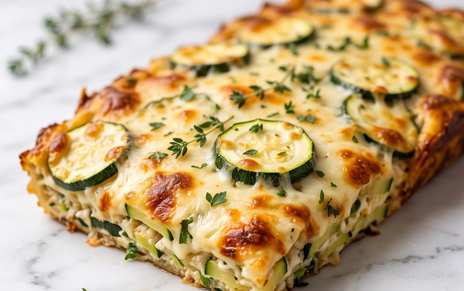 Baked Zucchini and Cheese