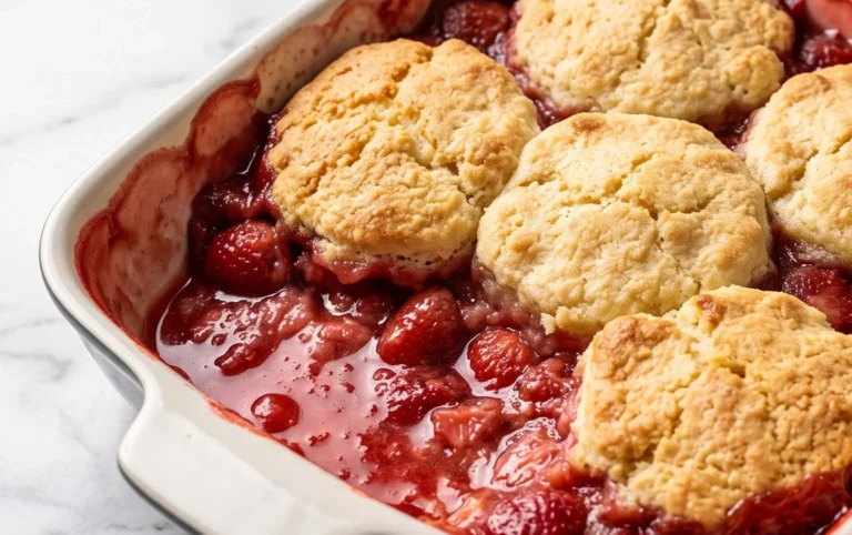 Strawberry Cobbler