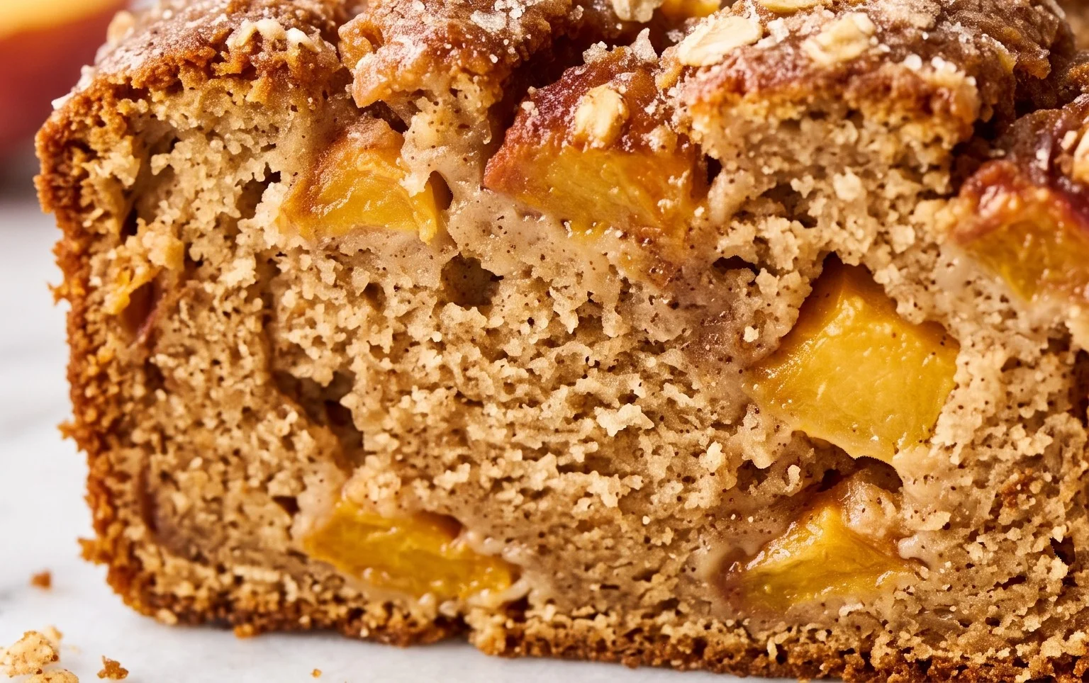 Spiced Peach Bread