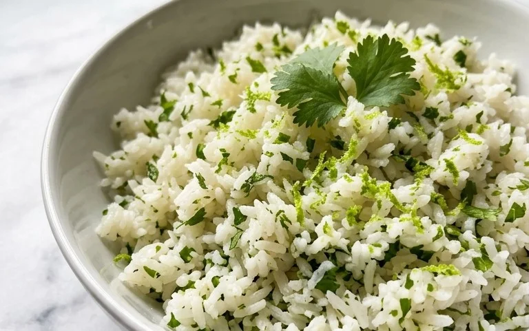 Perfect Cilantro Lime Rice