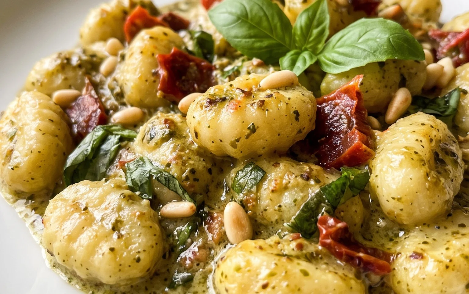 Creamy Pesto Gnocchi