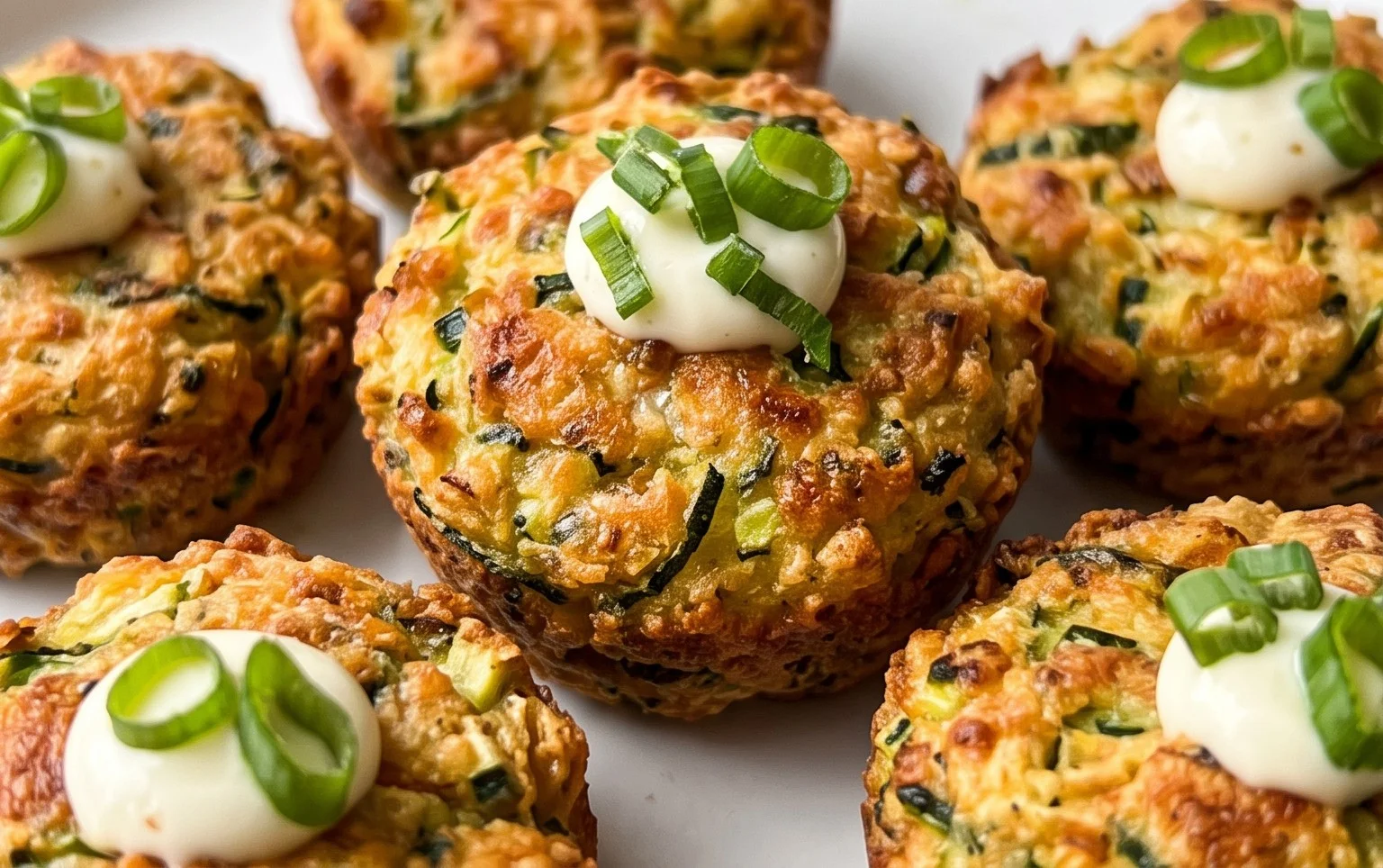 Zucchini Garlic Bites
