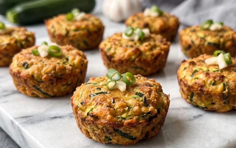 Zucchini Garlic Bites