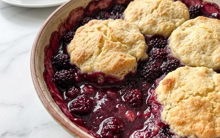 The Pioneer Women's Blackberry Cobbler