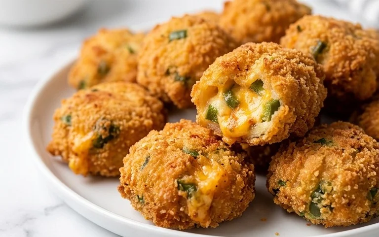 Fried Jalapeno Popper Bites