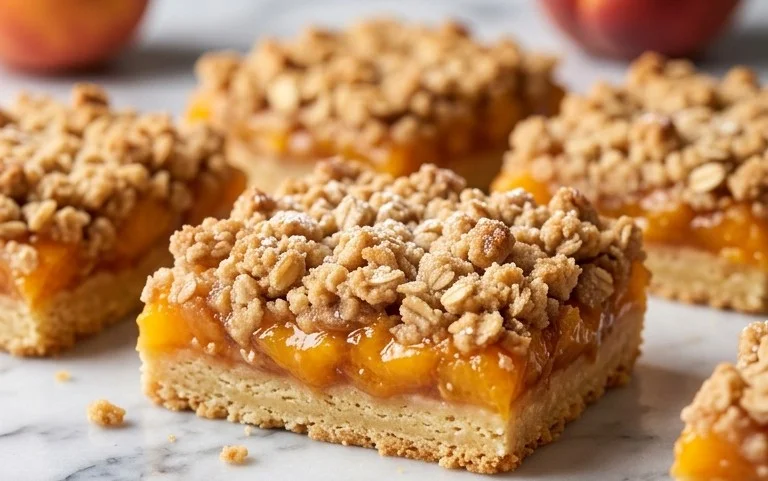 Fresh Peach Crum extractb Bars