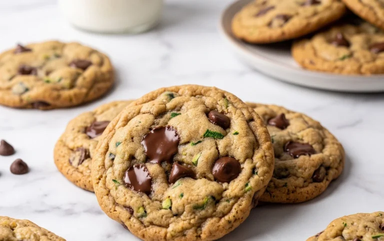 Zucchini Chocolate Chip Cookies