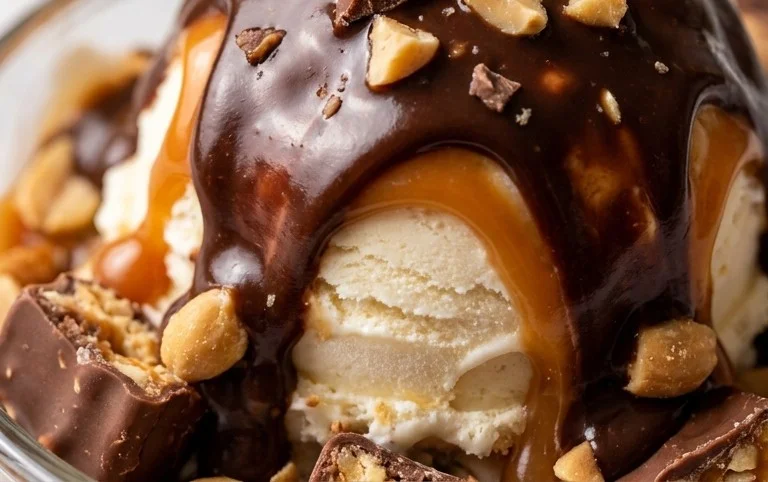 Buster Bar Ice Cream Dessert