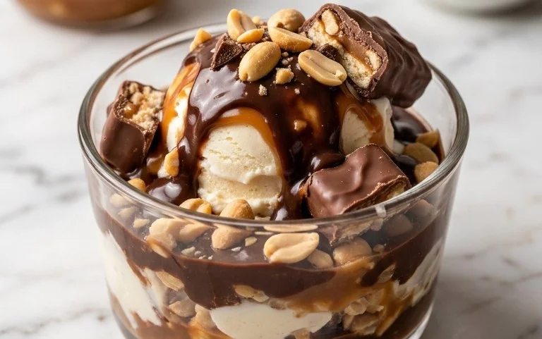 Buster Bar Ice Cream Dessert