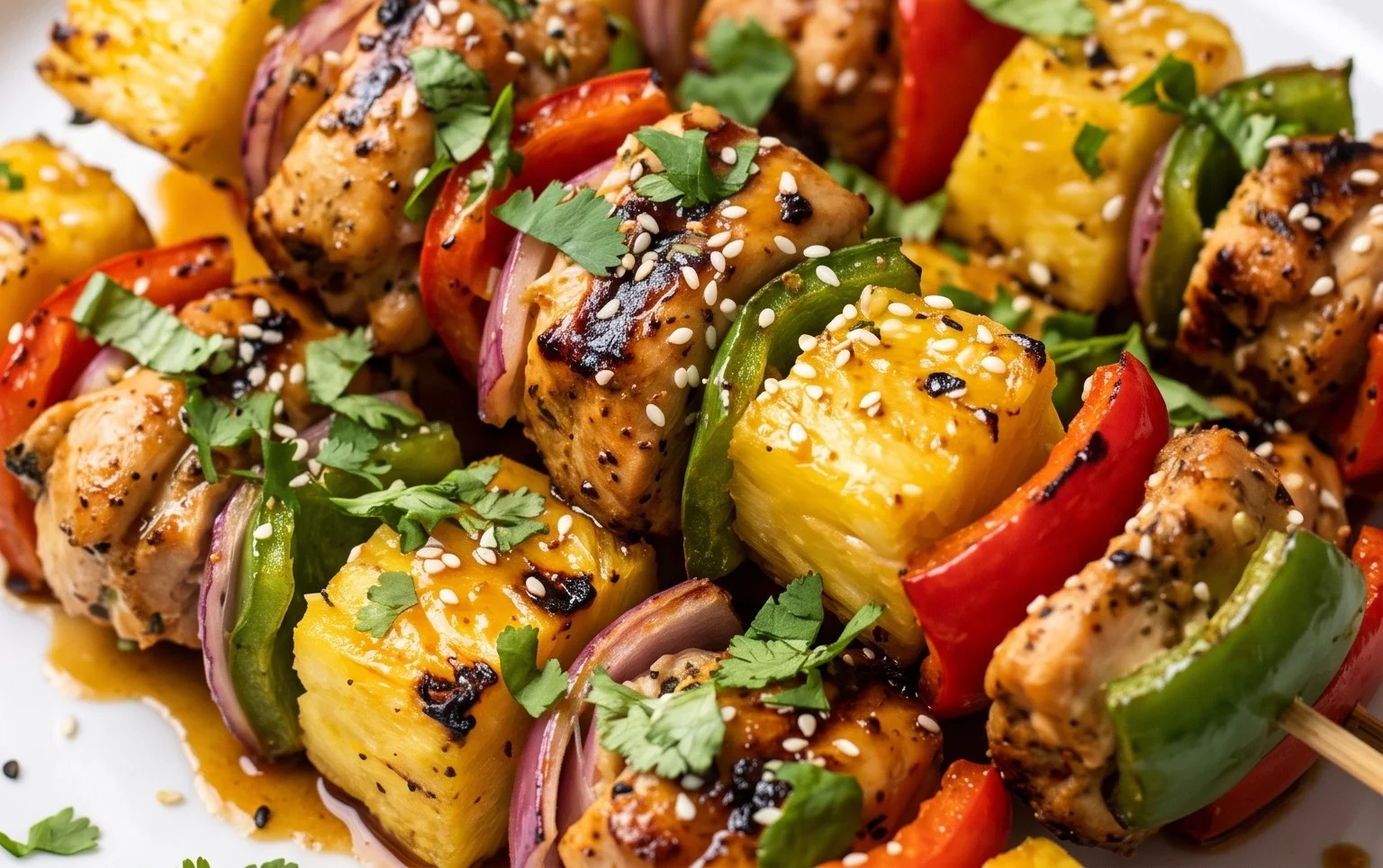 Pineapple Chicken Kabobs