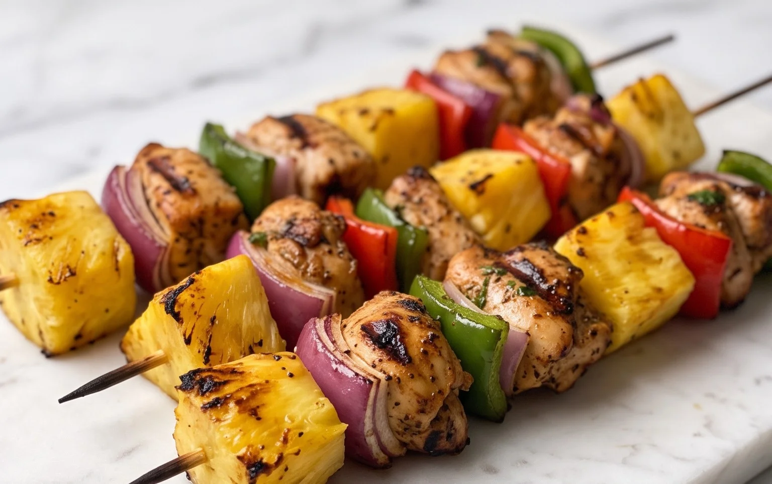 Pineapple Chicken Kabobs