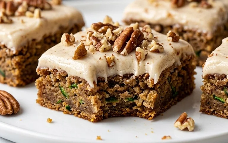 The Best Zucchini Bars