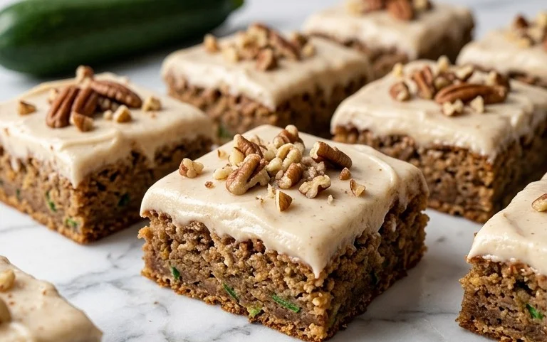 The Best Zucchini Bars