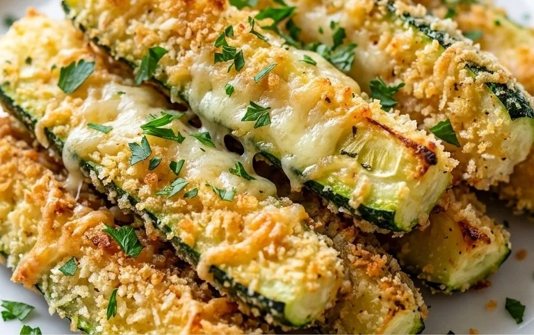 Baked Parmesan Zucchini Fries