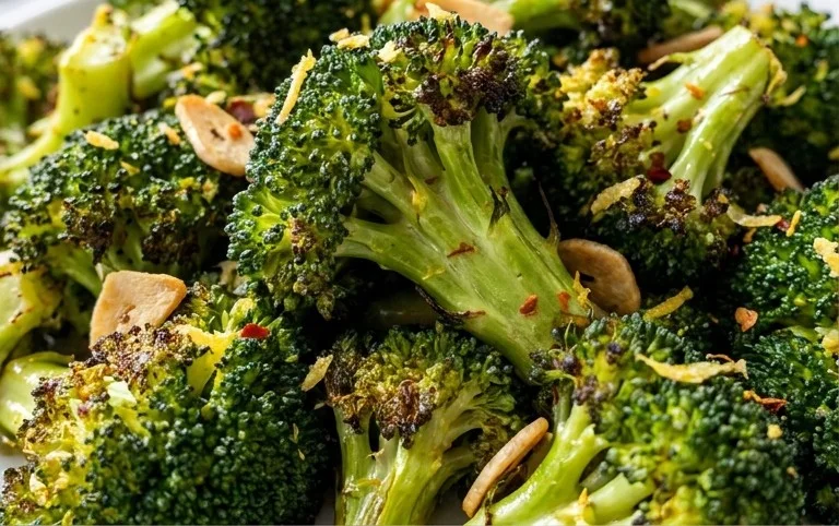 Oven Roasted Broccoli (Baked Broccoli)