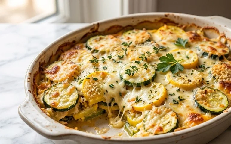 Zucchini and Squash Casserole Recipe