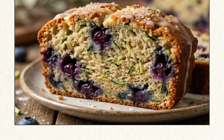 Blueberry Zucchini Bread