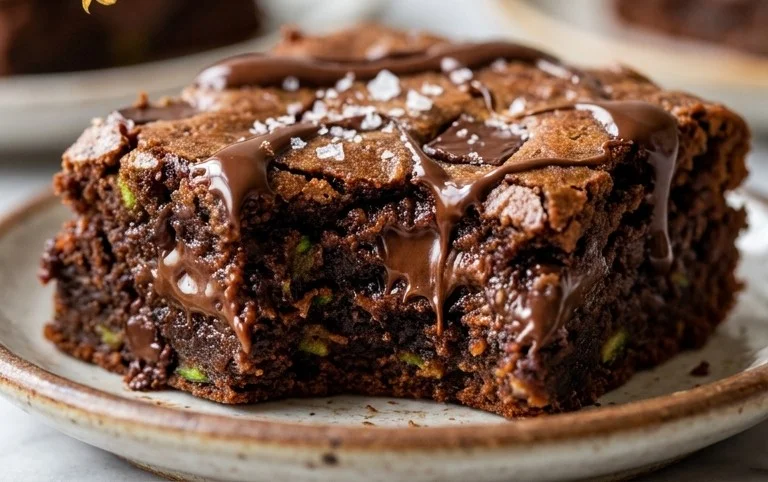 Secretly Healthy Zucchini Brownies